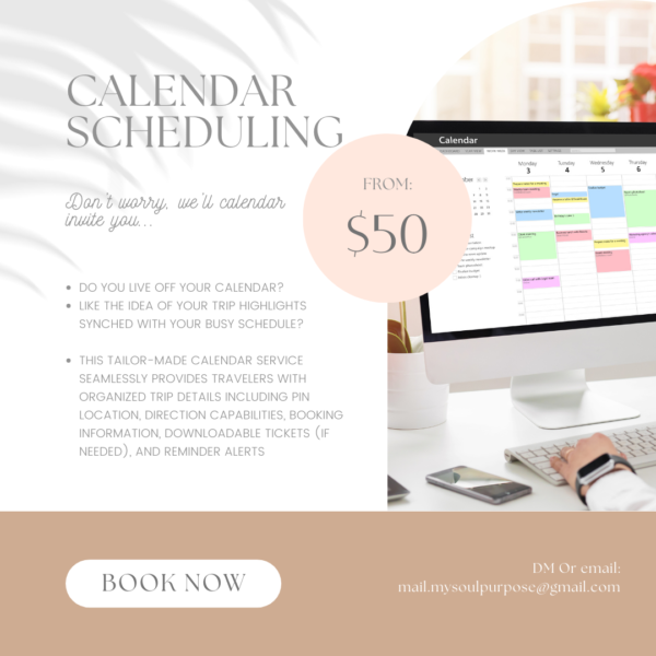 Additional Services: Calendar Scheduling